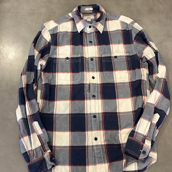 J. Crew Wallace & Barnes Flannel Shirt - Picture 4 of 5